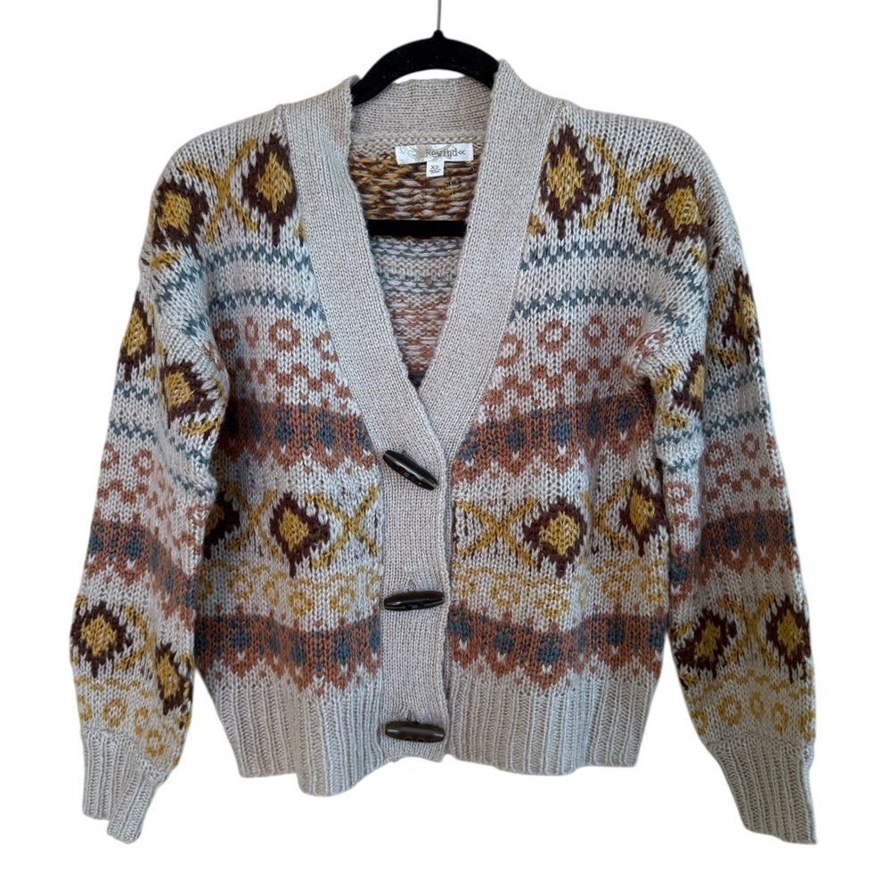 Rewind Multicolor Knit Cardigan - Picture 3 of 8